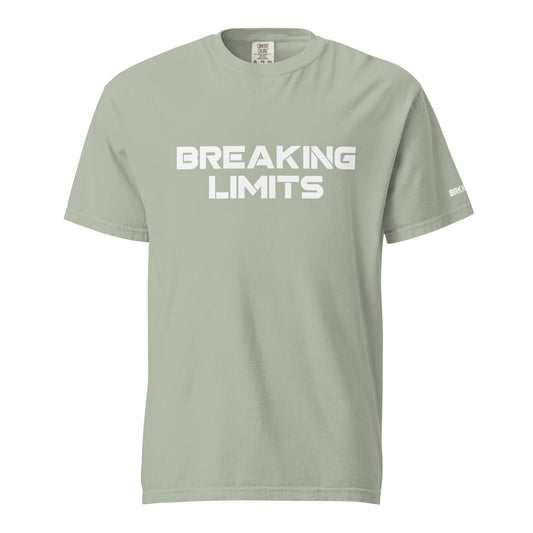 Heavyweight Unisex “Classic Breaking Limits” Shirt (Color Bay)