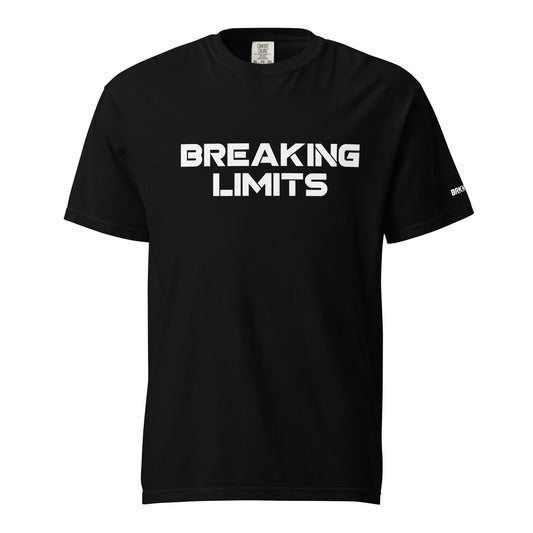 Heavyweight Unisex “Classic Breaking Limits” Shirt (Color Black)