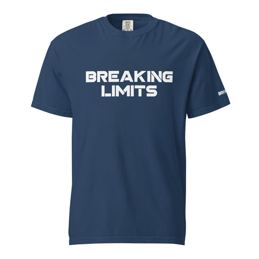 Heavyweight Unisex “Classic Breaking Limits” Shirt (Color True Navy)