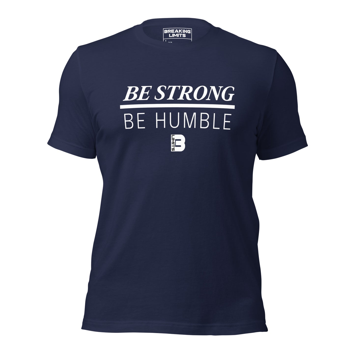 Lightweight Unisex “Strong, Humble” Shirt (Color Navy)